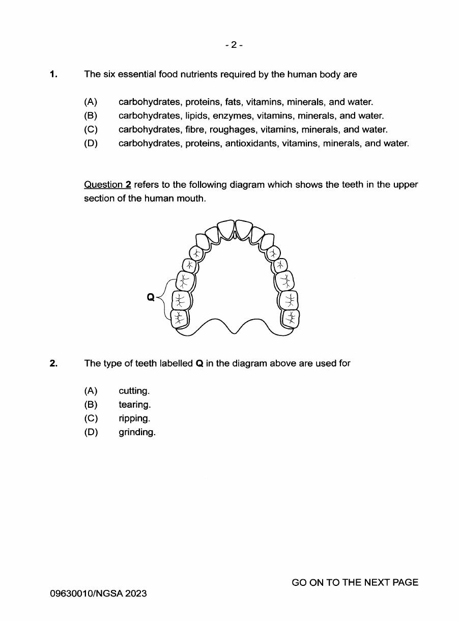 Source page for 2023 P1 Q2