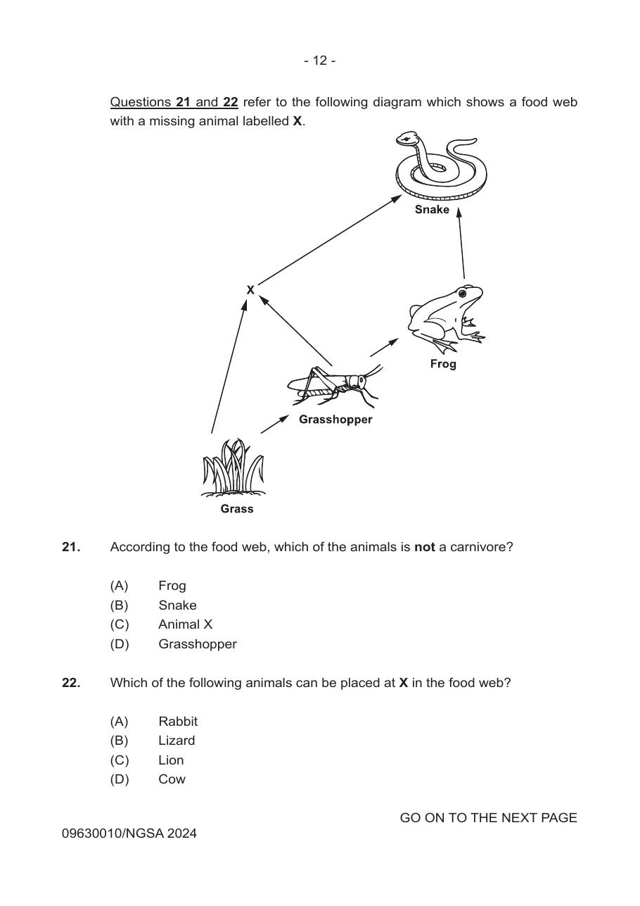 Source page for 2024 P1 Q21