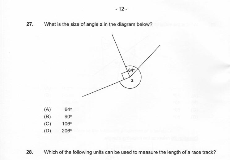Diagram for question 27