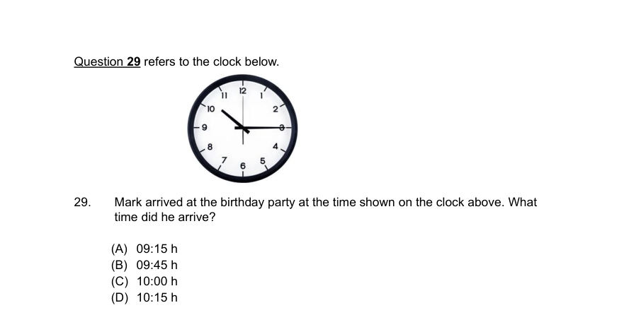 Diagram for question 29
