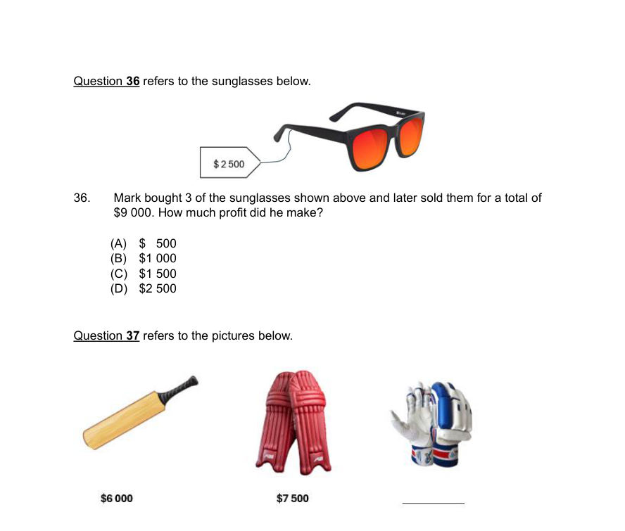 Diagram for question 36