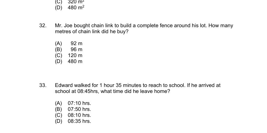 Diagram for question 33