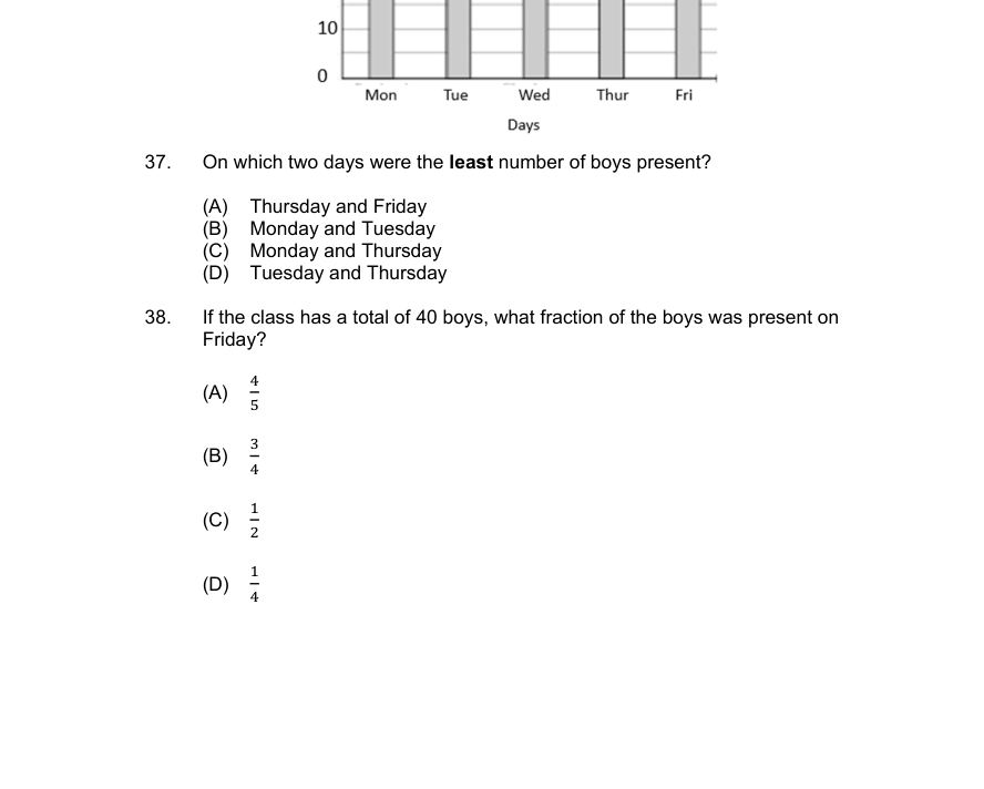 Diagram for question 38