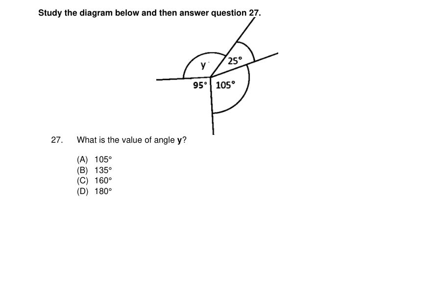 Diagram for question 27