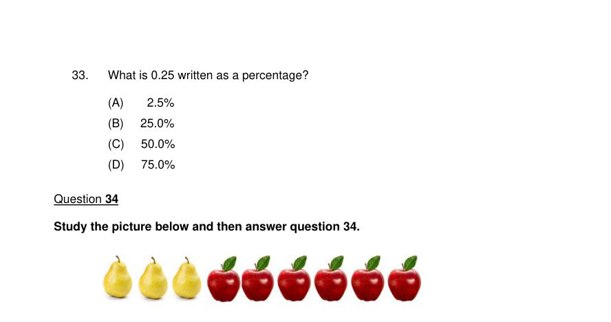 Diagram for question 33