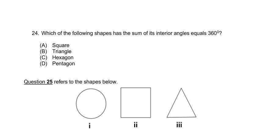 Diagram for question 24