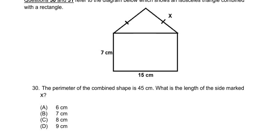 Diagram for question 30