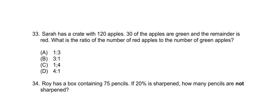 Diagram for question 33