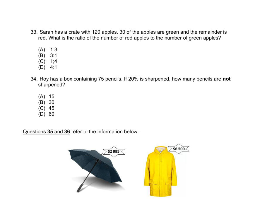Diagram for question 34